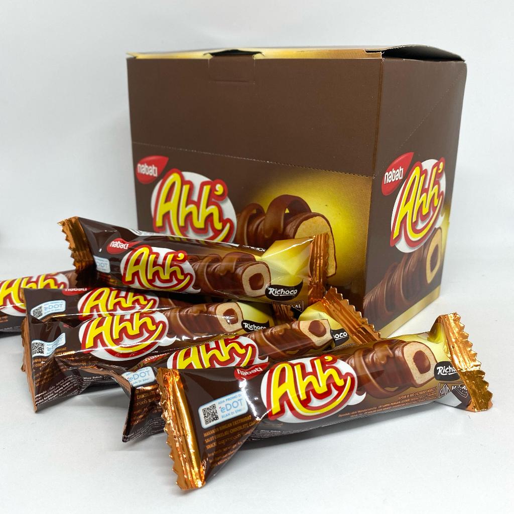 

Nabati Ahh Richoco Makanan Ringan Ekstrudat Salut Coklat 4g