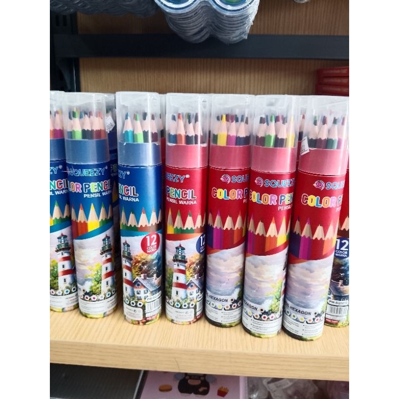 

MISSUSO PENSIL WARNA TABUNG 12 WARNA