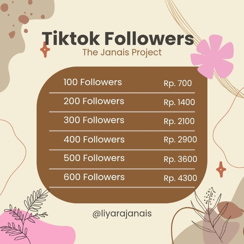 𝓣𝓱𝓮 𝓙𝓪𝓷𝓪𝓲𝓼 𝓟𝓻𝓸𝓳𝓮𝓬𝓽 × BELI FOLLOWERS TIKTOK MURAH ~ AMAN DAN TERPERCAYA ~TIKTOK FOLLOWERS BERGARANSI