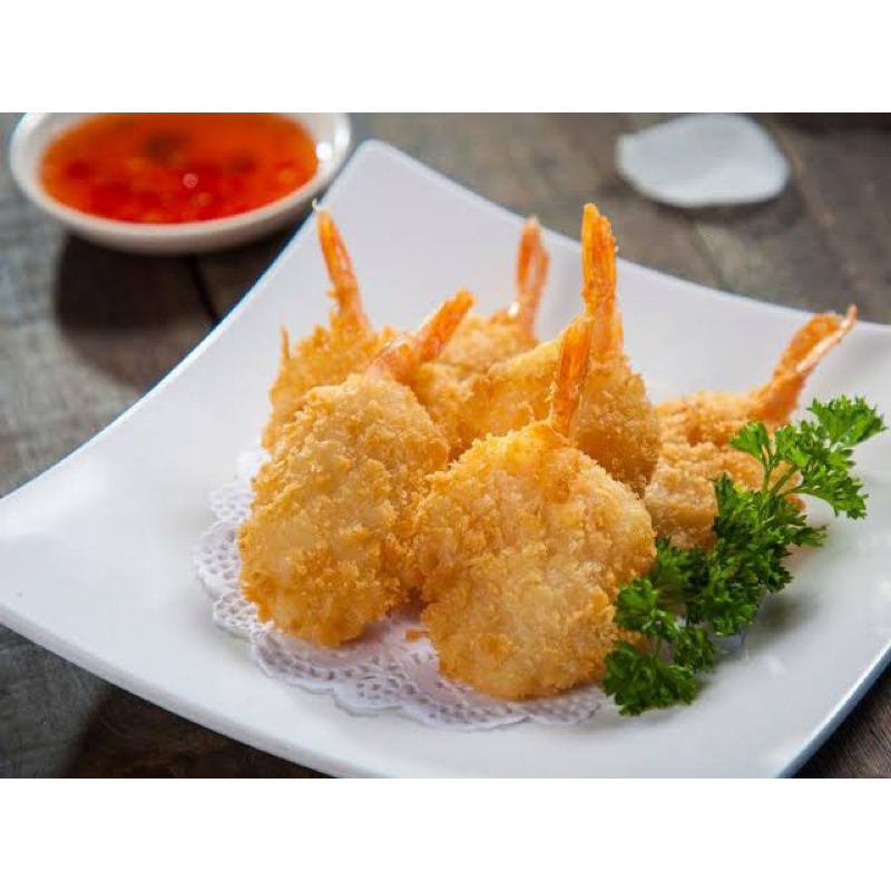 

PREMIUM Udang Tempura Kipas Box Isi 18 Pcs (Udang Tebal)