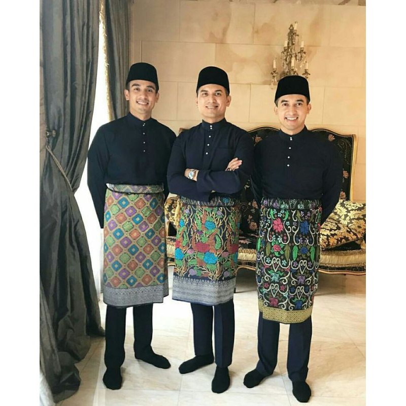 Setelan Baju Kurung Melayu Pria Dewasa