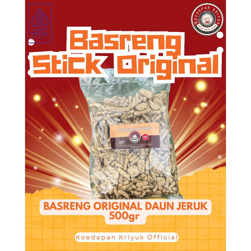 

BASRENG ORIGINAL DAUN 500gr JERUK BUMBU MELIMPAH PREMIUM KRIUK VIRAL