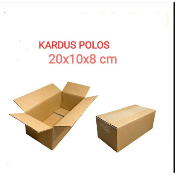 

KARDUS BOX PACKAGING UK 20X10X8 CM MURAH