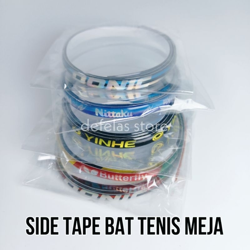 Side Tape Bat Tenis Meja Bet Pingpong