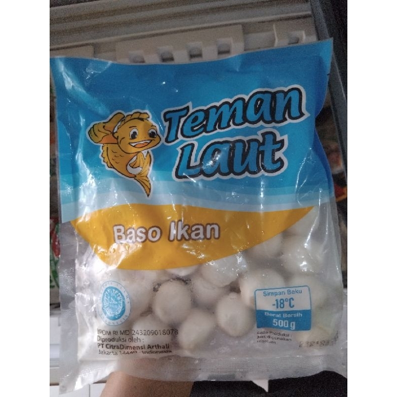 

Teman Laut Baso ikan 500gr