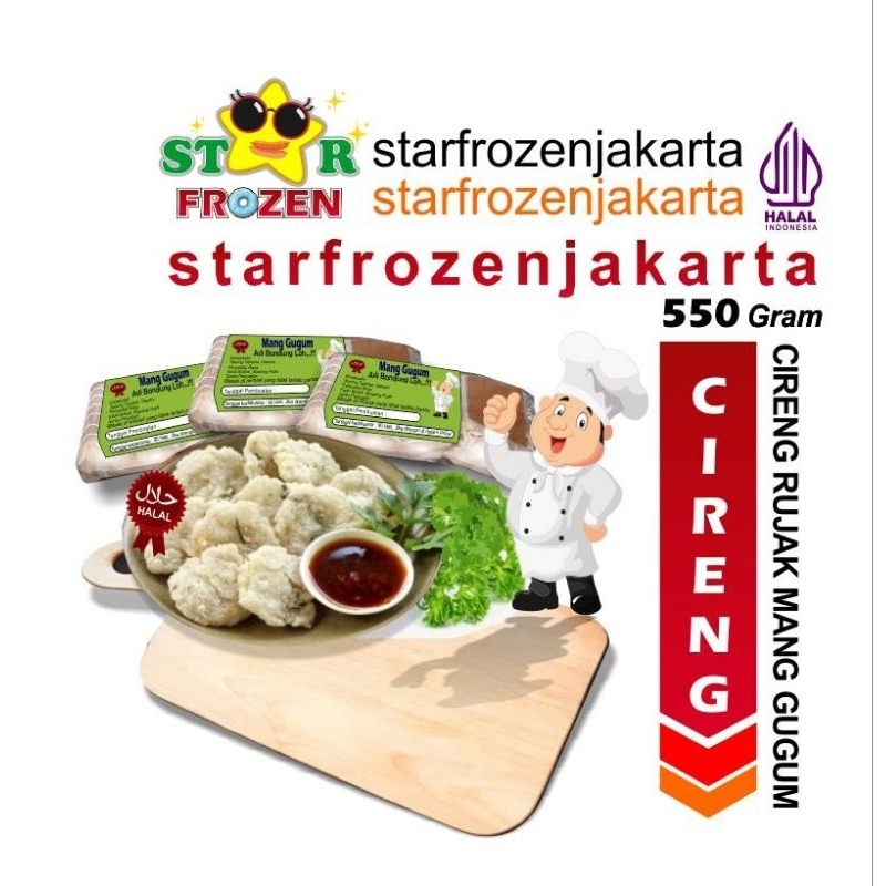 

Cireng Rujak Mang Gugum Asli Bandung isi 20