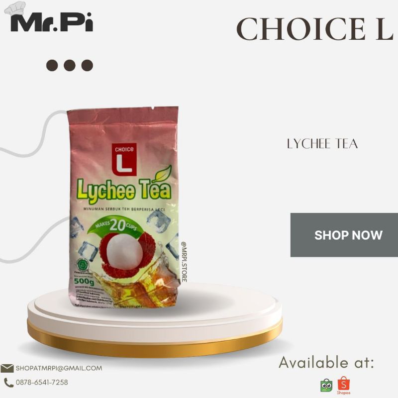 

CHOICE L LYCHEE TEA 500gr