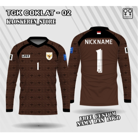 jersey kiper timnas terbaru baju kiper timnas indonesia 2025 kaos kiper kaos timnas indonesia free c