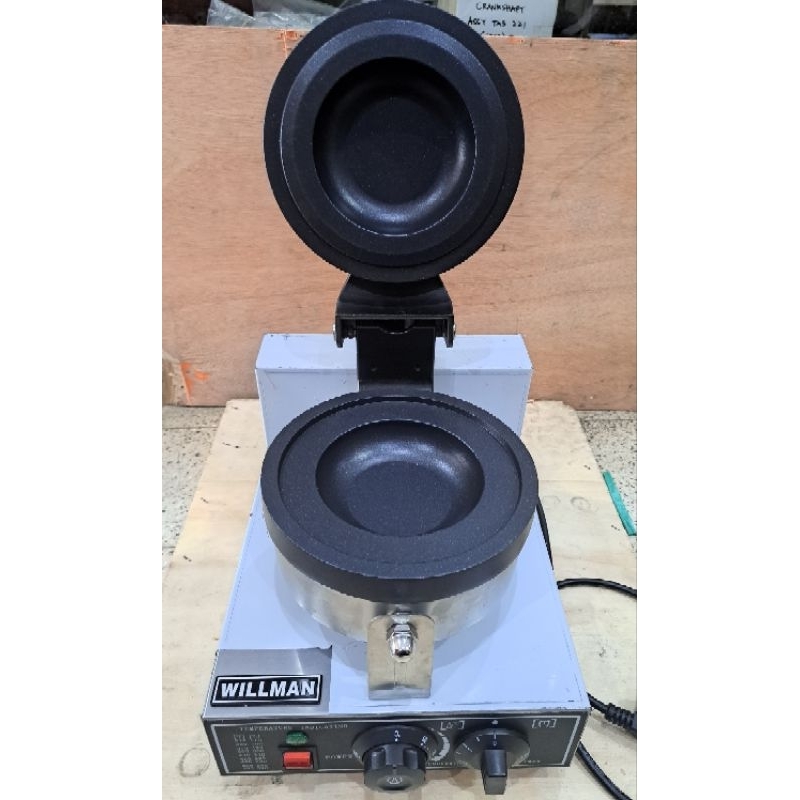 Mesin Ufo Burger Gelato Ice Cream Panini Bun Press Es Krim dalam Roti