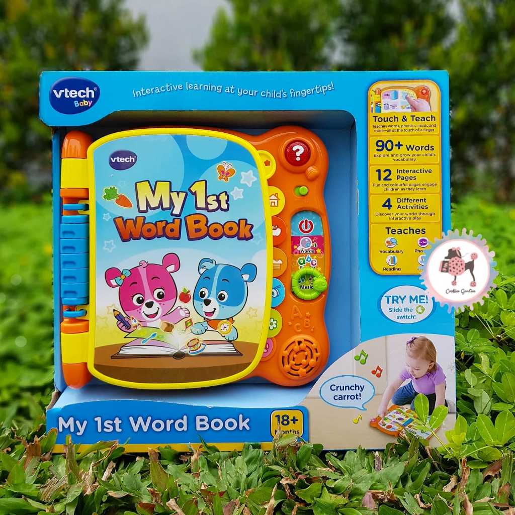Vtech Interactive Learning My 1st Word Book