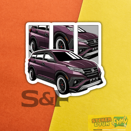 

Stiker Sticker Vinyl Laminasi DAIHATSU TERIOS