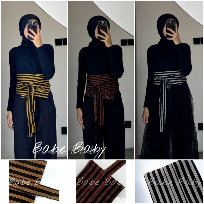 Obi Belt Batik Tenun Lurik