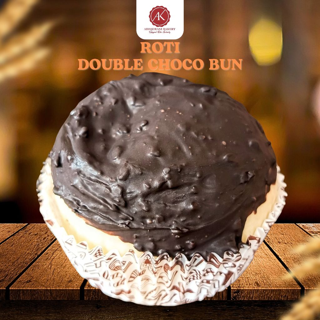 

ROTI BUN DOUBLE CHOCO LEMBUT DAN EKTRA COKLAT