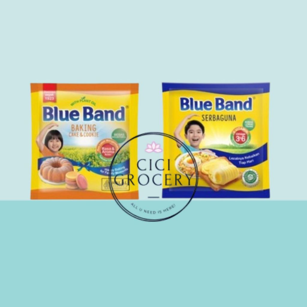 

BLUEBAND BUTTER MARGARINE SERBAGUNA 200 GR - MENTEGA MARGARIN HALAL