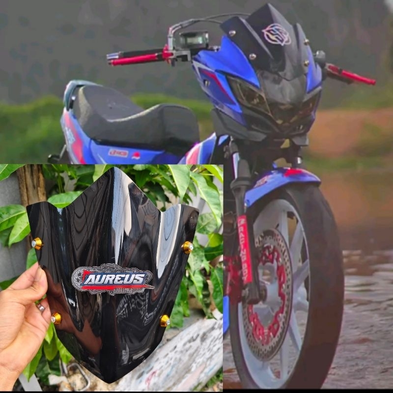 VARIASI VISOR SUZUKI SATRIA FU BARON 150 CC TAHUN 2010-2013