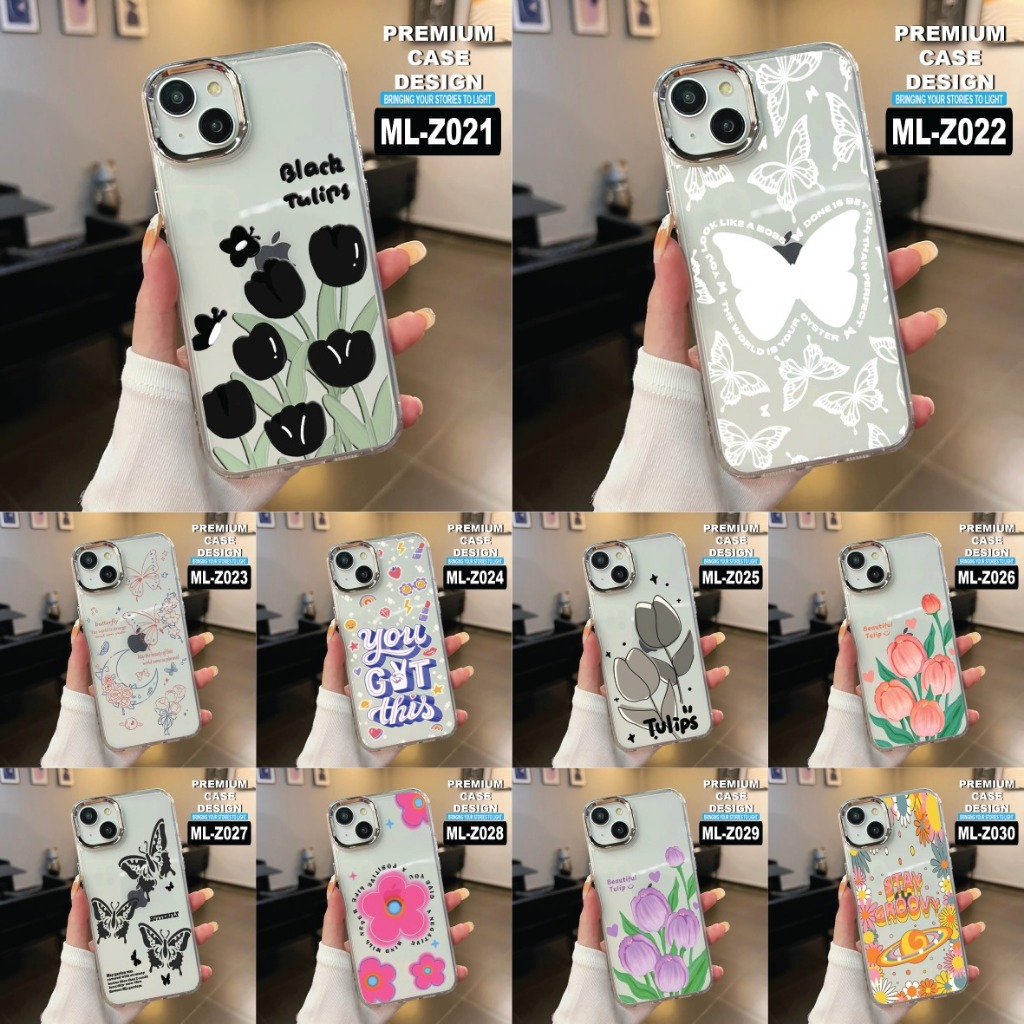 REDMI 14C /13/ 13C//12 4G/12C /10 4G/10A/ 10C CASE MOTIF KODE ML Z021-Z030 ( BINTANG ACC)