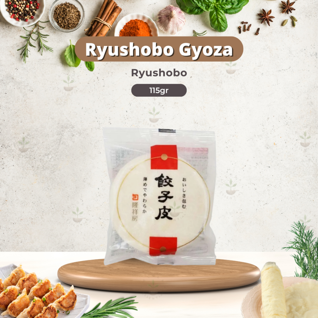 

Ryushobo Gyoza No Kawa Frozen - Kulit Gyoza - Kulit Pangsit Jepang