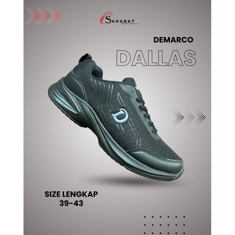 DeMarco Sepatu Sekolah Sport | 39-42 | DALLAS