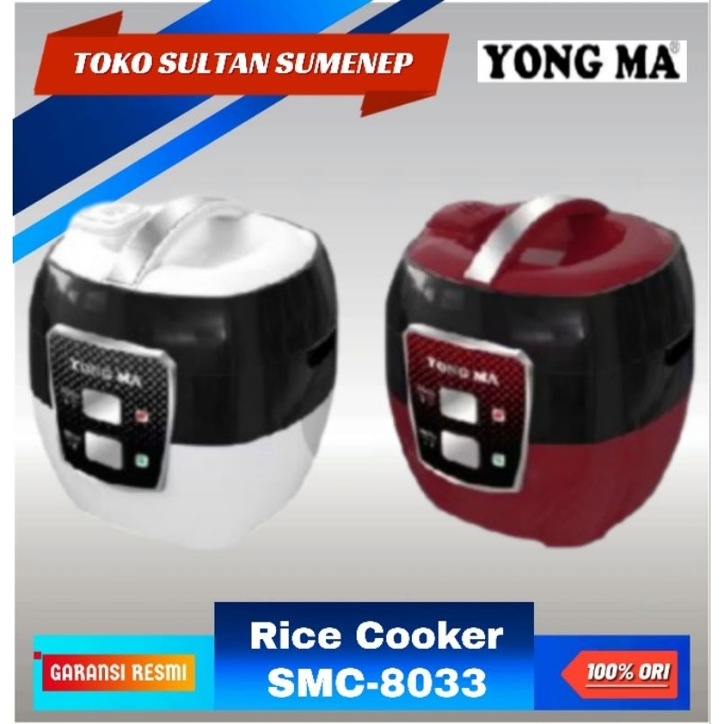 YONGMA Yongma Magic Com SMC 8033 / 8033 Kapasitas 2 Liter