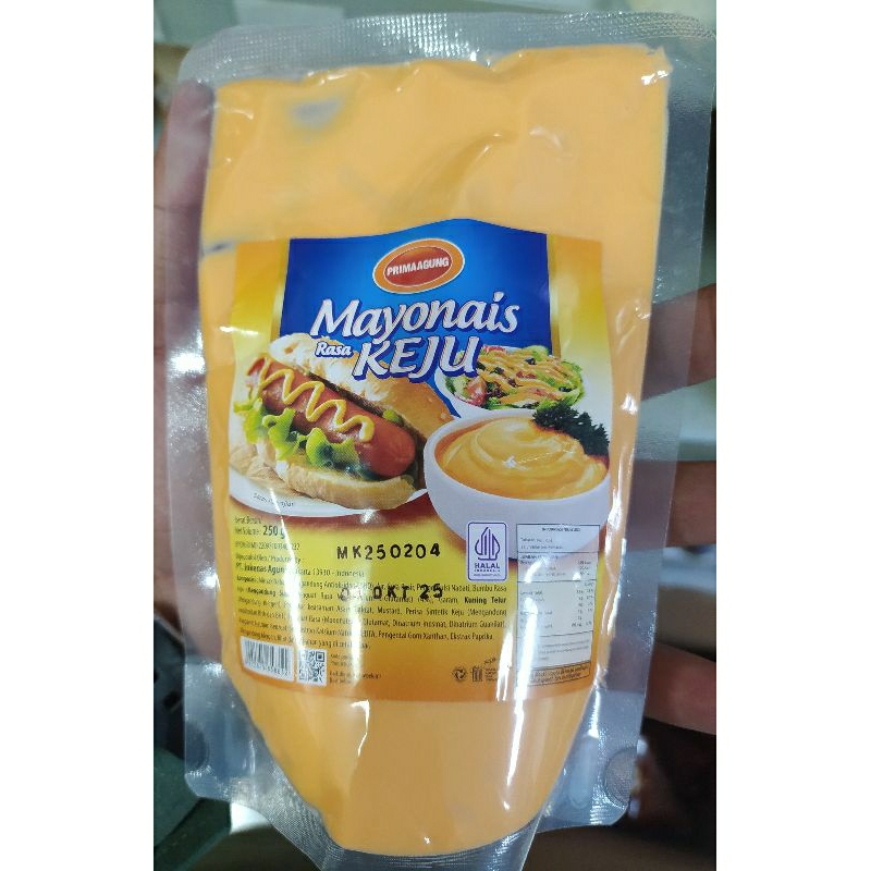 

mayonaise keju prima agung 250 gr