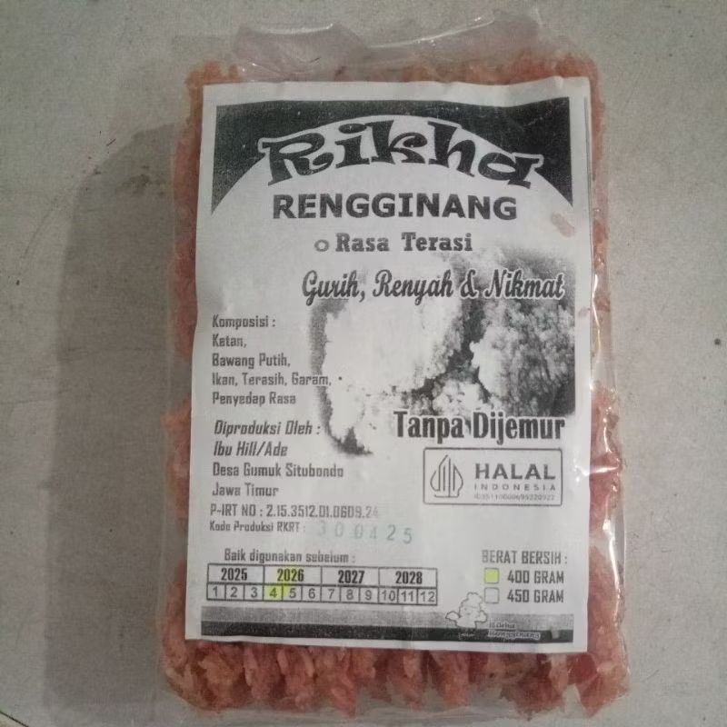 

Rengginang mentah khas Situbondo