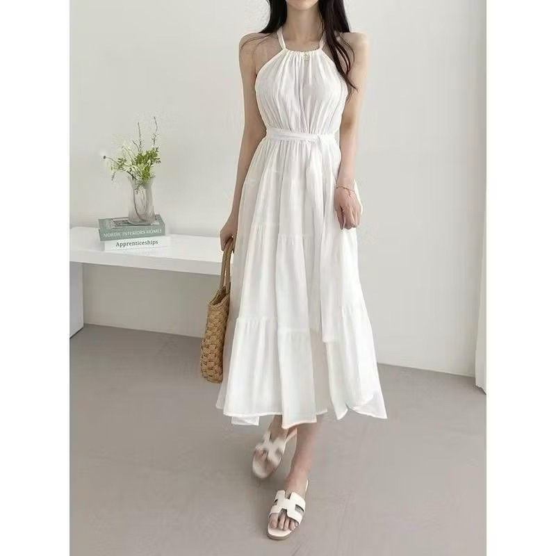 ALEA MIDI DRESS/MIDI DRESS SINGLET/MIDI DRESS KOREA STYLE/MIDI DRESS PANTAI JUMBO/HALTER DRESS PESTA