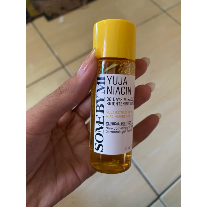 SOMEBYMI YUJA NIACIN TONER 30ml preloved