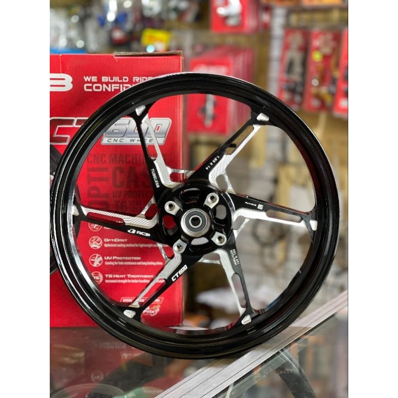 velg RCB CT-600 hitam vario 125/150,vario 160 cbs,stylo cbs