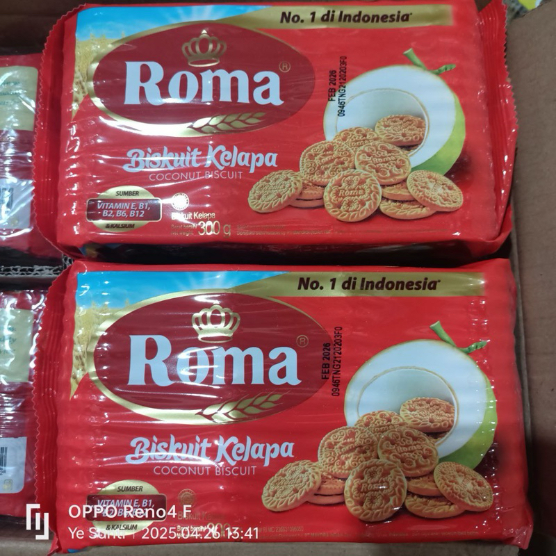 

Roma Kelapa 300g