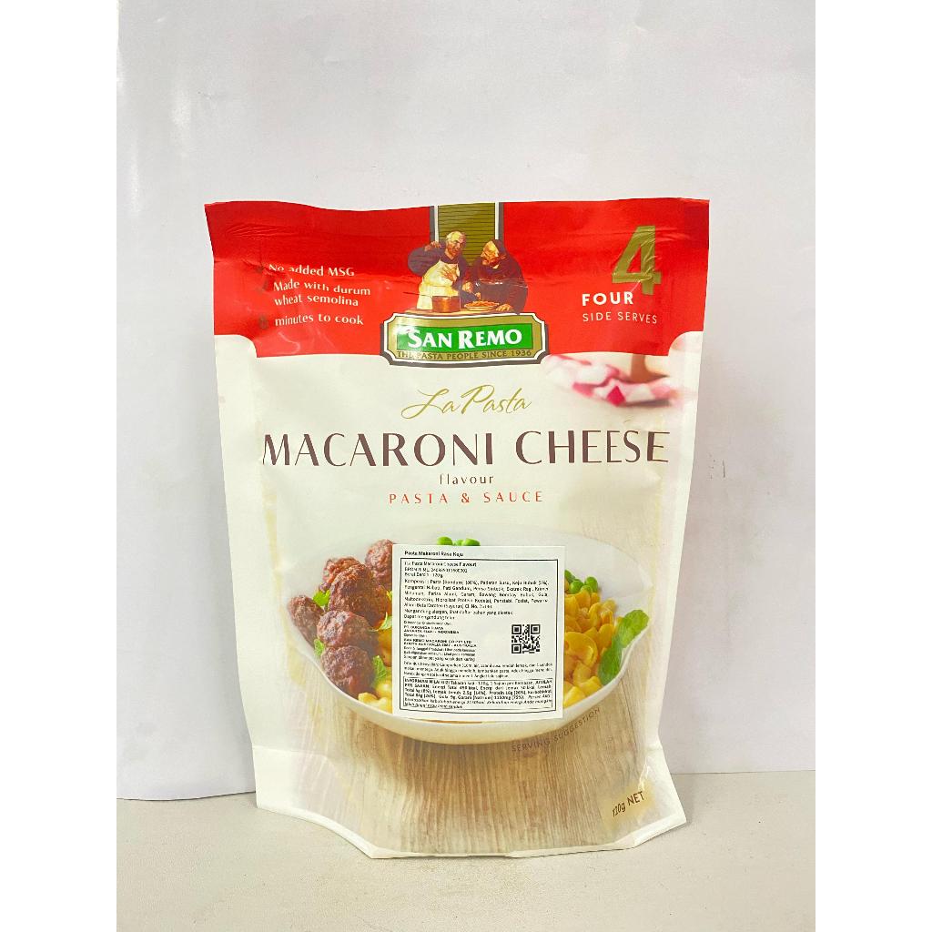 

SAN REMO LA PASTA MACARONI CHEESE 120G