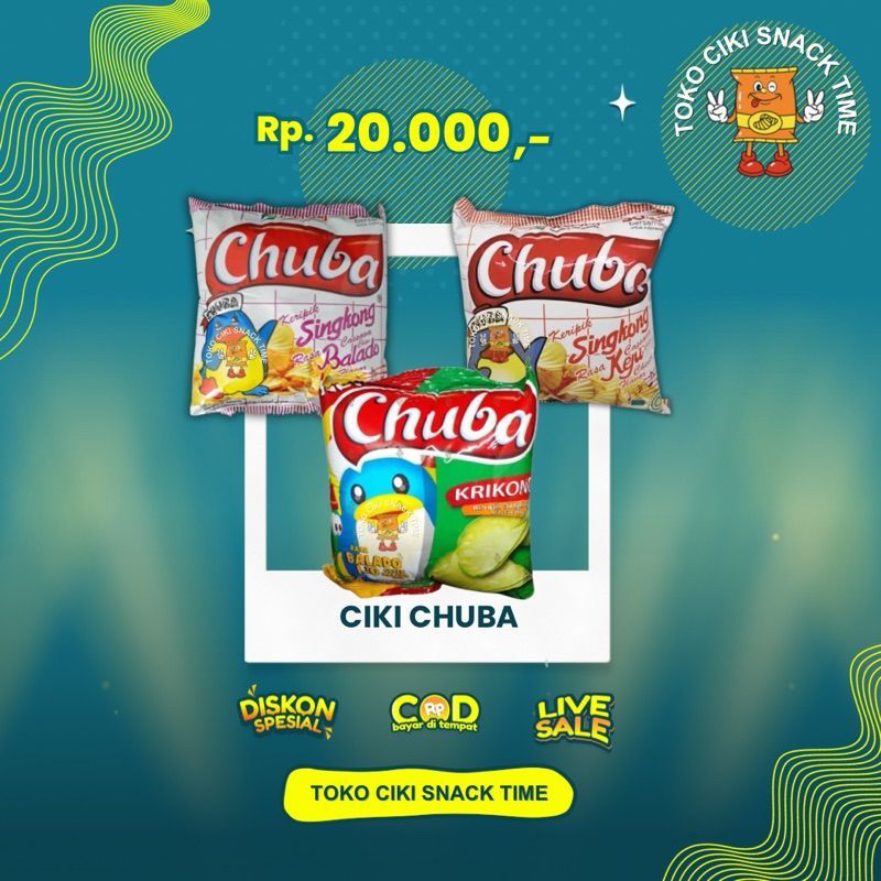 

Ciki Chuba 3 varian rasa (20pcs)