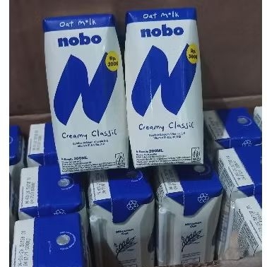 Nobo oat milk creamy classic 200ml susu nobo minuman oat viral