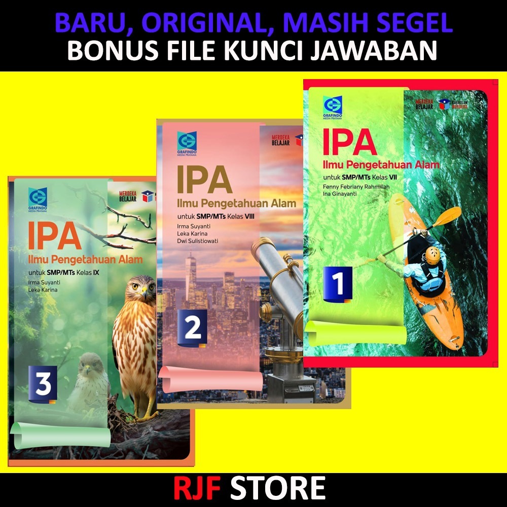 IPA SMP KURIKULUM MERDEKA KELAS 7-9 PENERBIT GRAFINDO