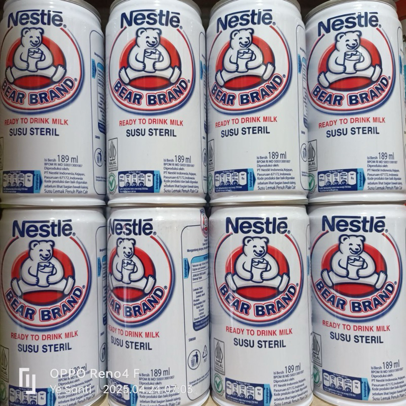 

Nestle Bear Brand / Susu Beruang 189ml
