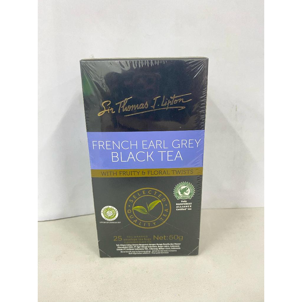 

LIPTON FRENCH EARL GREY BLACK TEA 50G 25 BAG
