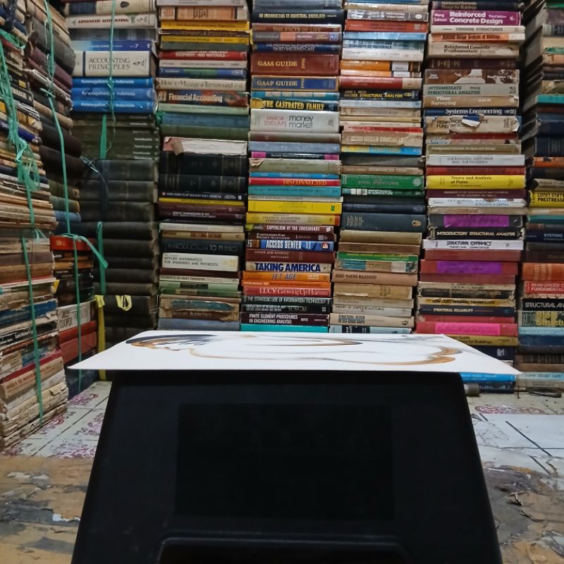 

lukisan cat minyak size tinggi 40cm lebar 27cm