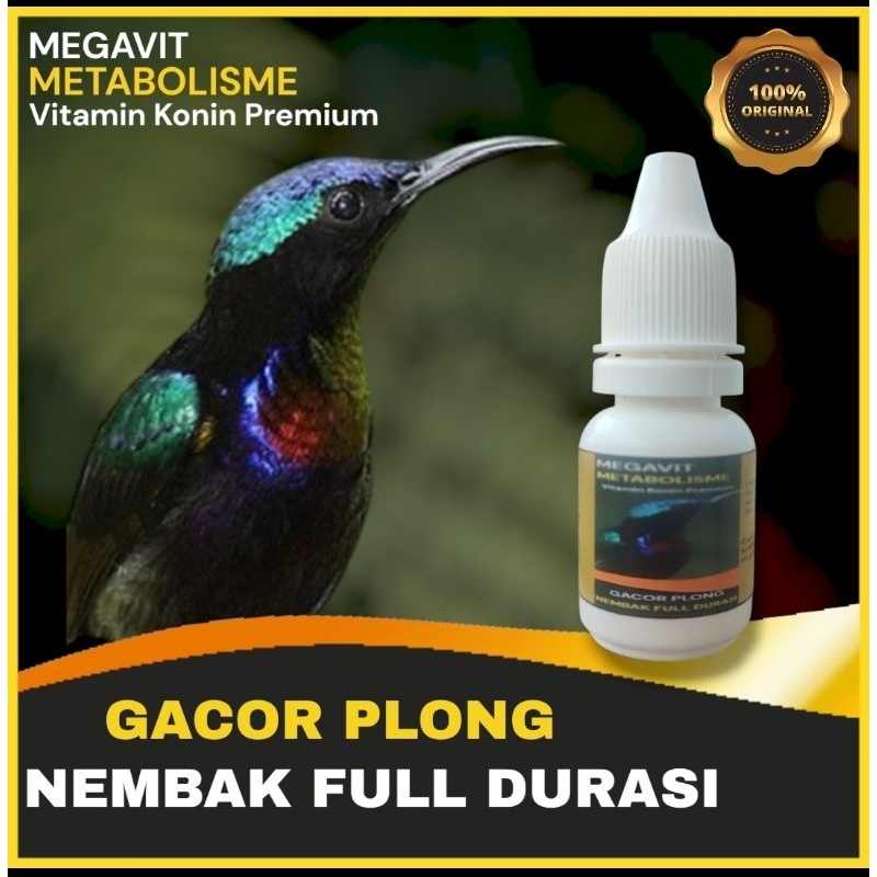 Doping dan Vitamin Burung Konin Kolibri Ninja Premium Gacor Plong Nembak  Full Durasi