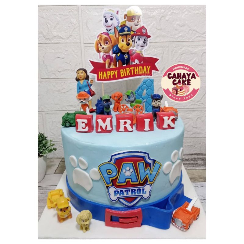 

Kue Ulang Tahun Paw Patrol / Paw Patrol Cake / Kue Ultah Karakter