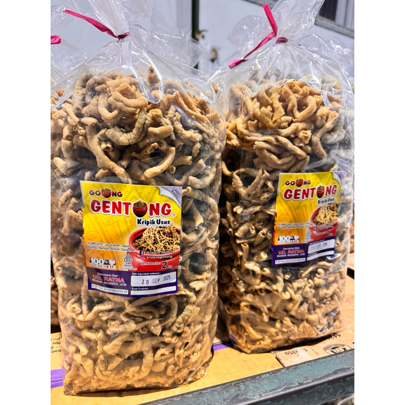 

Keripik Usus Gentong ASLI (exp SEPT 2025)