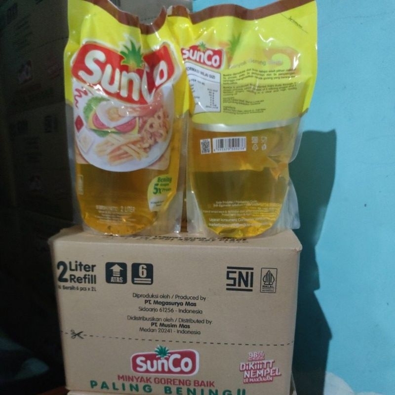 

Sunco Refill Kemasan 2Liter (1 Kartoon)