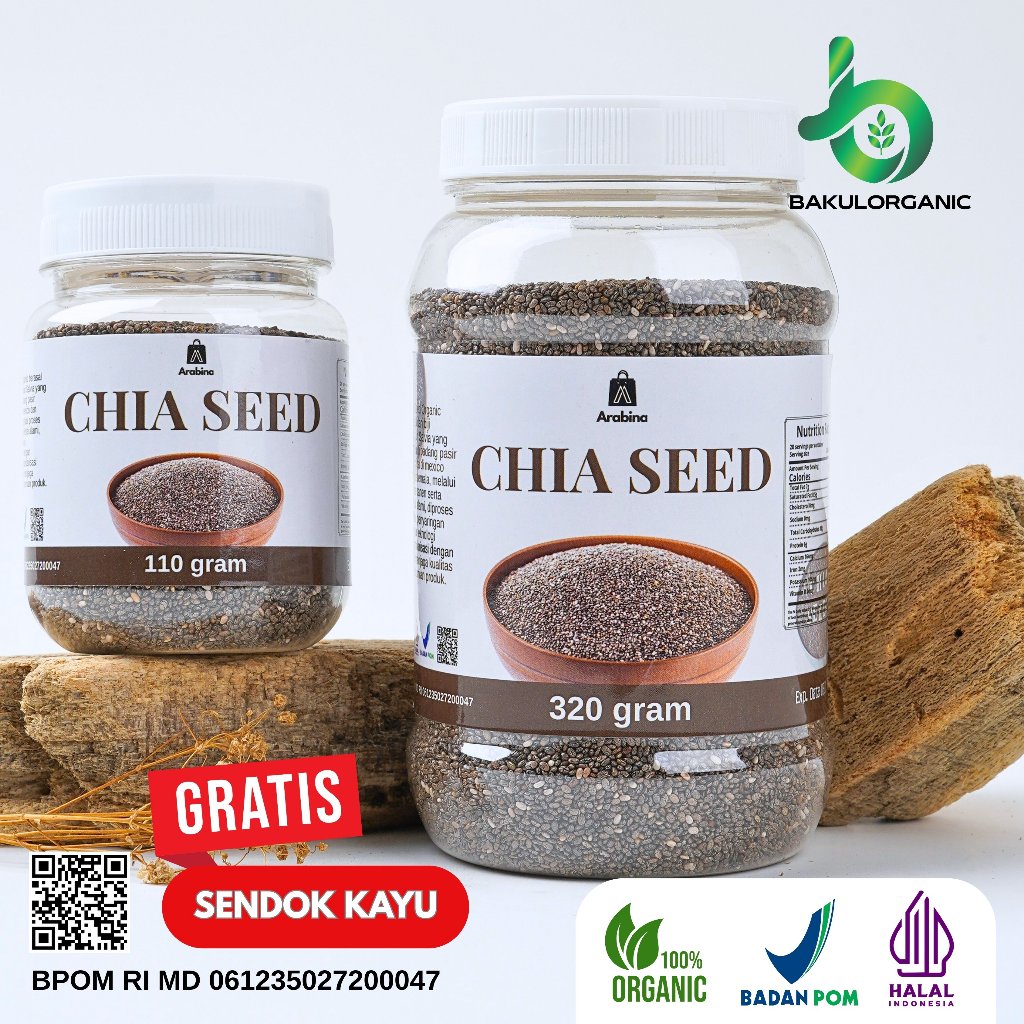 

Bakulorganic Chia Seeds Untuk Diet Biji Cia