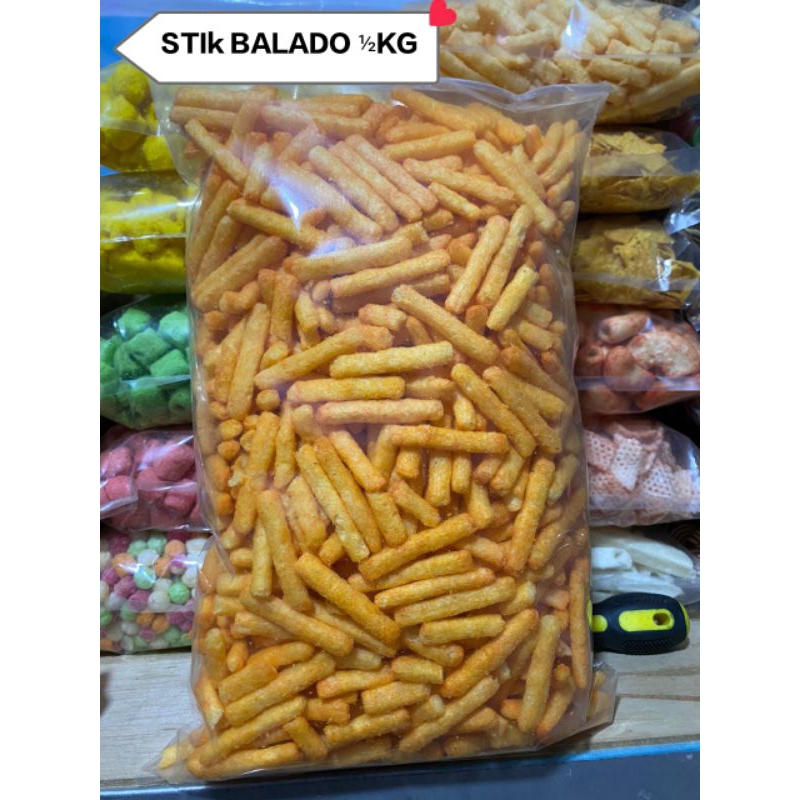 

Snack Kiloan Stik Tess Sabena Rasa Balado 500gr
