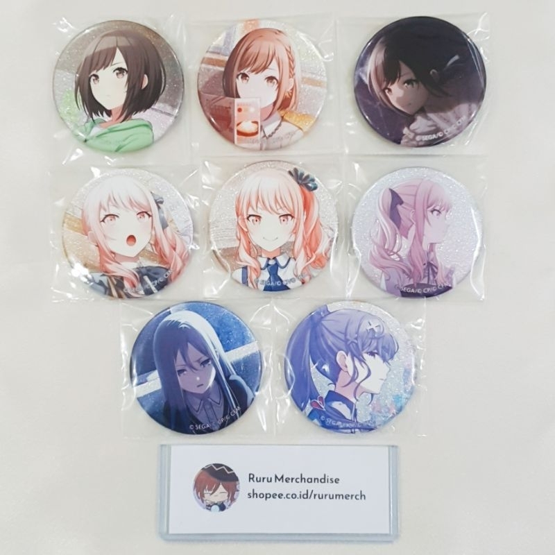 Project Sekai Proseka Glitter Can Badge 25ji Nightcord de