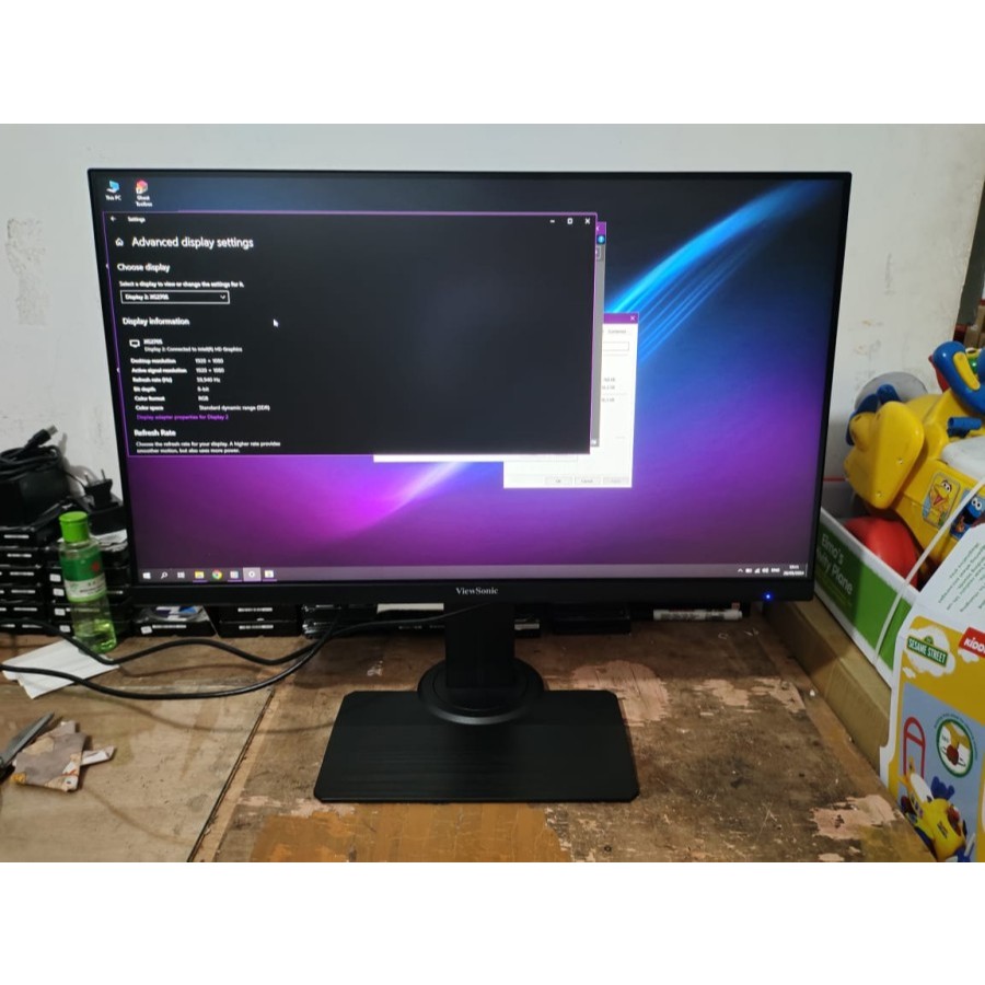 MONITOR LED ViewSonic XG2705 27” IPS 144Hz FHD 1ms Frameless Gaming Monitor
