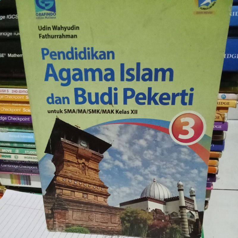 buku agama Islam kelas 12 penerbit grafindo