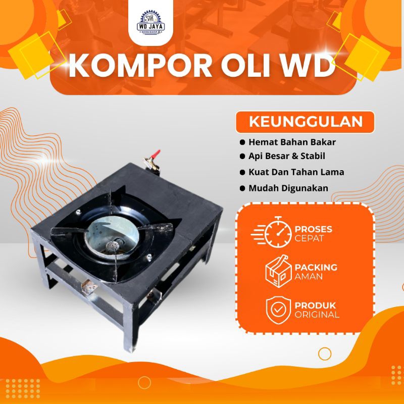 KOMPOR OLI/KOMPOR MINYAK /KOMPOR BAHAN BAKAR OLI BEKAS