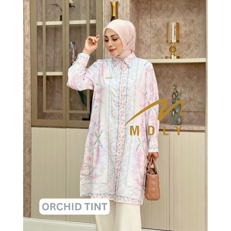 Atasan kemeja tunik Qyrane Tunic by MDLY