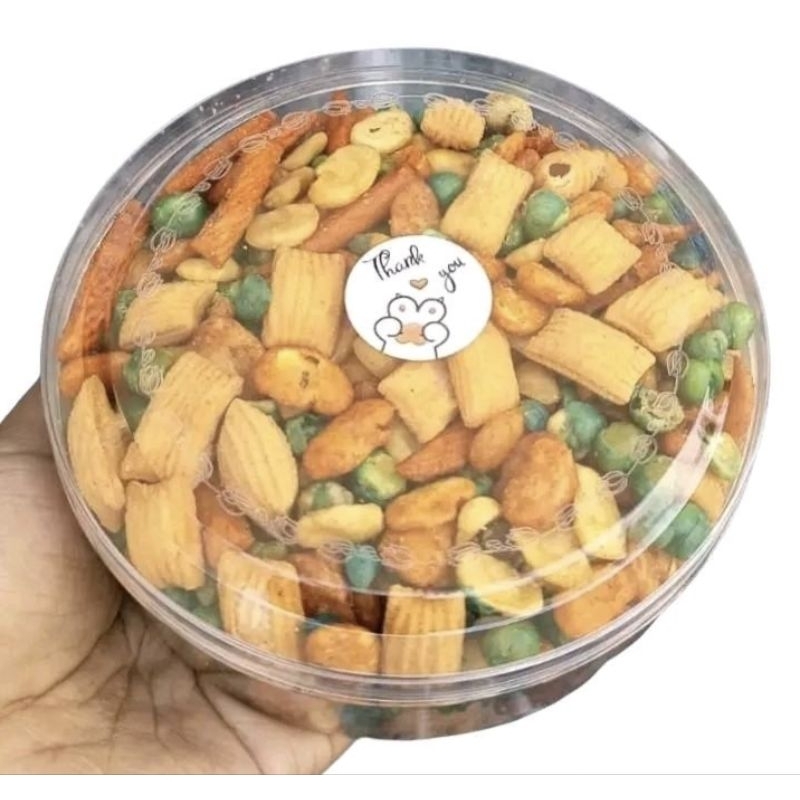 

Kacang Mix Gurih Kemasan Toples 200 Gram