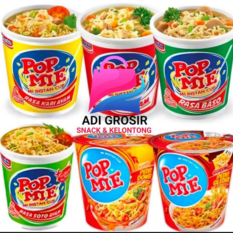 

POP MIE CUP Besar 75 gr Aneka Rasa