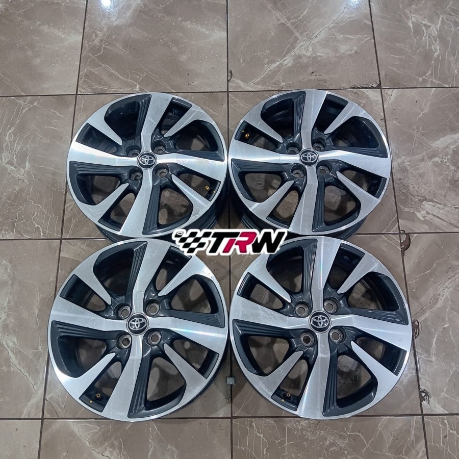 VELG MOBIL SECOND MURAH YARIS TRD R16 LUBANG 4 UNTUK VIOS YARIS JAZZ BALENO SWIFT ETIOS